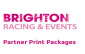 Partnership in Print packages for headline sponsors for Brighton Race Course and events