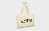 Fairtrade and Organic Cotton Shopper, made using 100% Fairtrade certified and organic 4oz cotton, with long handles