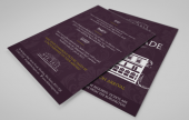 These flyers are our most popular. Printed on one or both sides, in full colour on 50% recycled 300gsm art board.