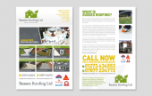 The A5 flyer is the most popular and successful size we produce.