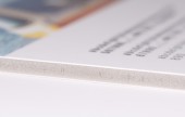 10mm pure white rigid sandwich foam board. Similar to Kapaline or Kapamount, but less fragile.