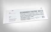 Printed Raffle Tickets - Simple, Versatile and Classic