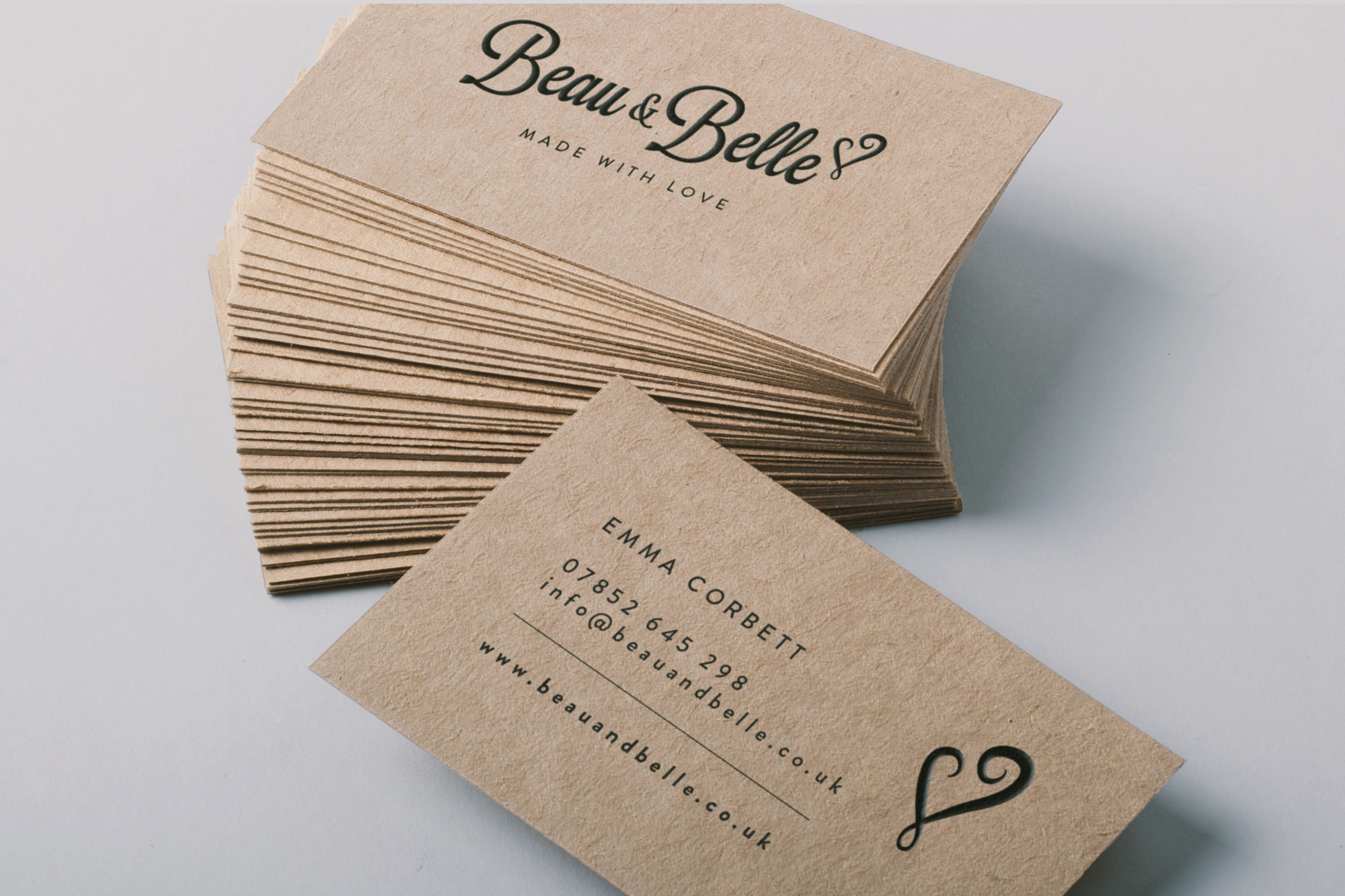 Rating for Brown Kraft Business cards