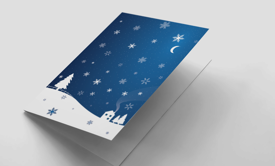 Rating for Predesigned Christmas Card Printing