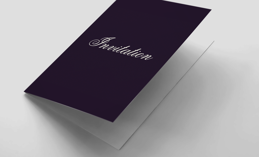 Rating for Folded Invitations