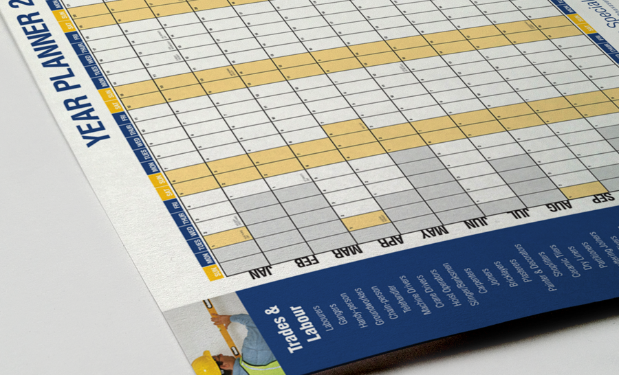 Rating for Printed Year Planners